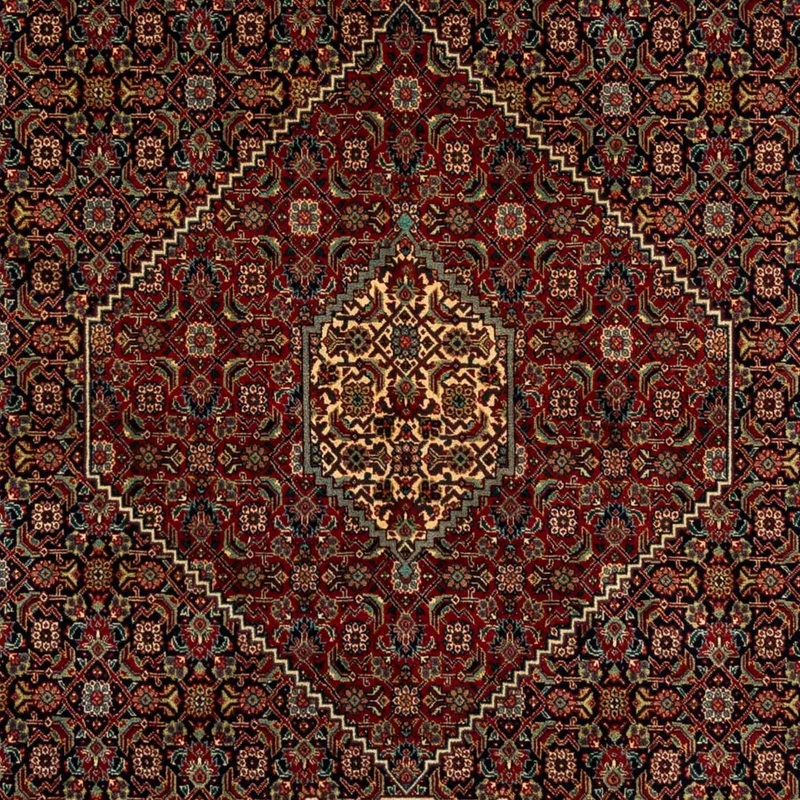 Täbriz - 40 Raj Teppich 199x300cm - Perserteppich - dunkelrot