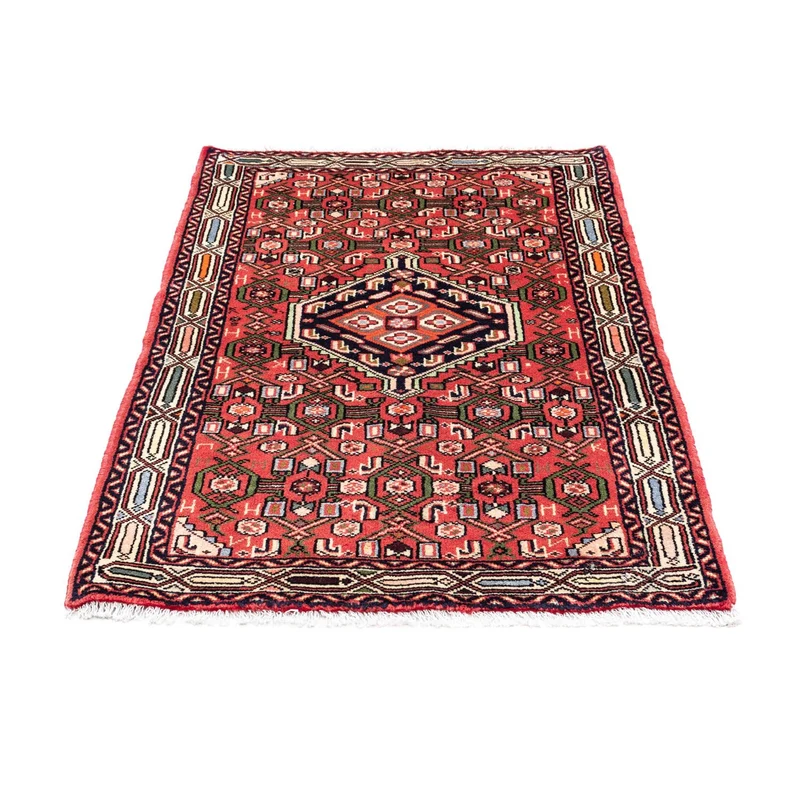 Hosseinabad Teppich 80x125cm - Perserteppich - rot