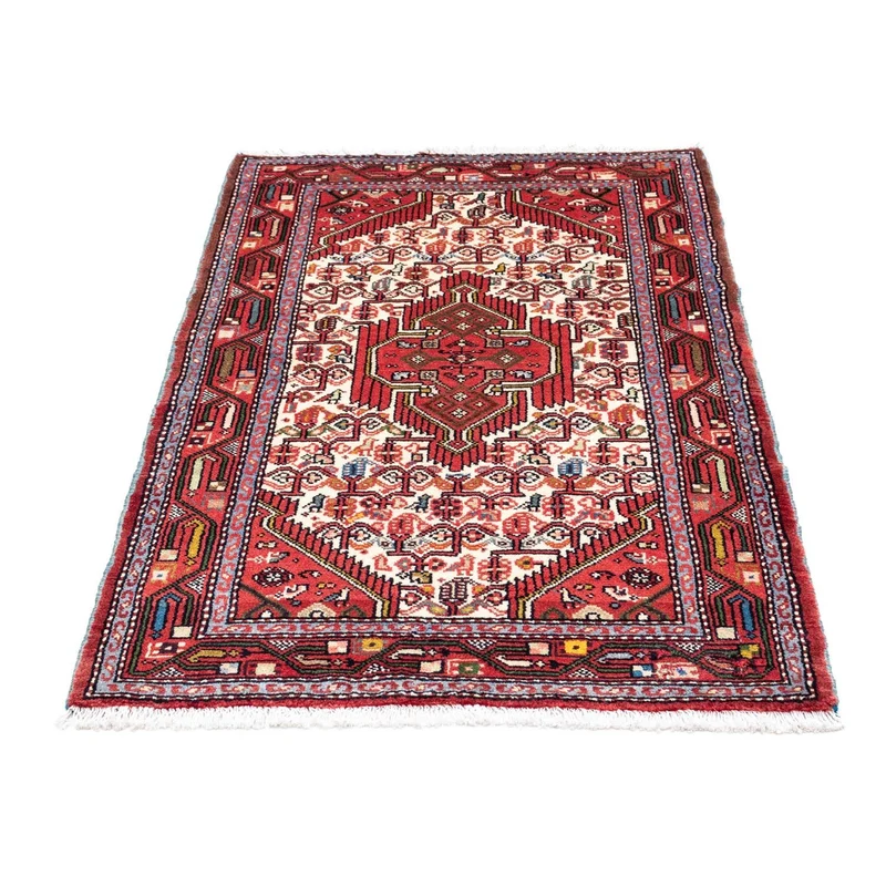 Hosseinabad Teppich 80x125cm - Perserteppich - rot