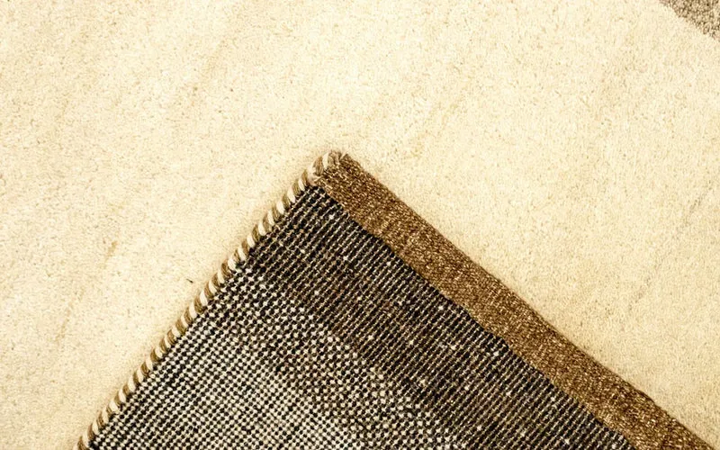 Gabbeh Teppich Indus 120x180cm - Wollteppich - beige