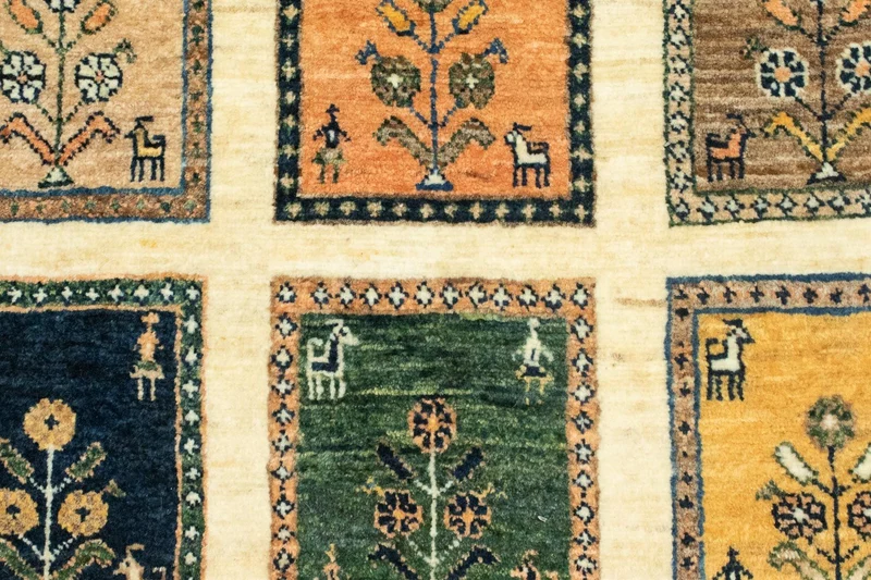 Ghashghai Teppich 84x197cm - Perserteppich - mehrfarbig
