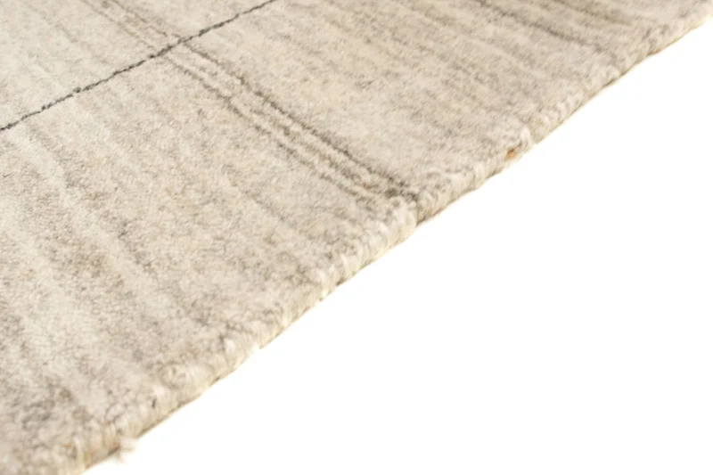 Vintage Teppich 90x160cm - silber