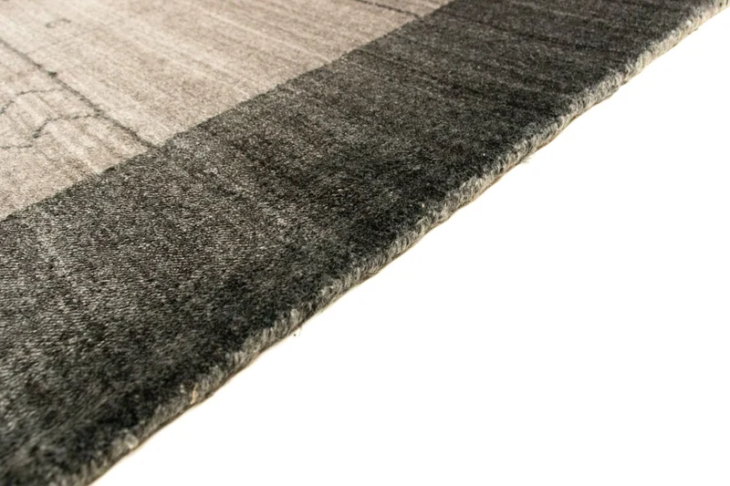 Vintage Teppich 90x160cm - grau