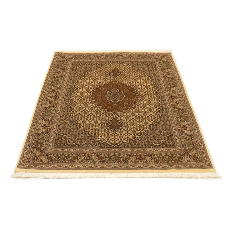 Täbriz - 50 Raj Teppich 103x160cm - Perserteppich - beige