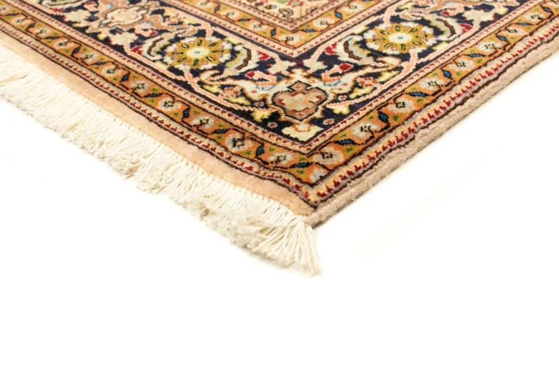 Täbriz - 50 Raj Teppich 98x148cm - Perserteppich - beige