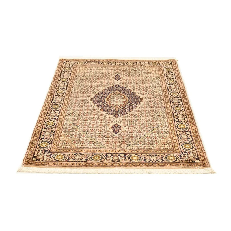 Täbriz - 50 Raj Teppich 98x148cm - Perserteppich - beige