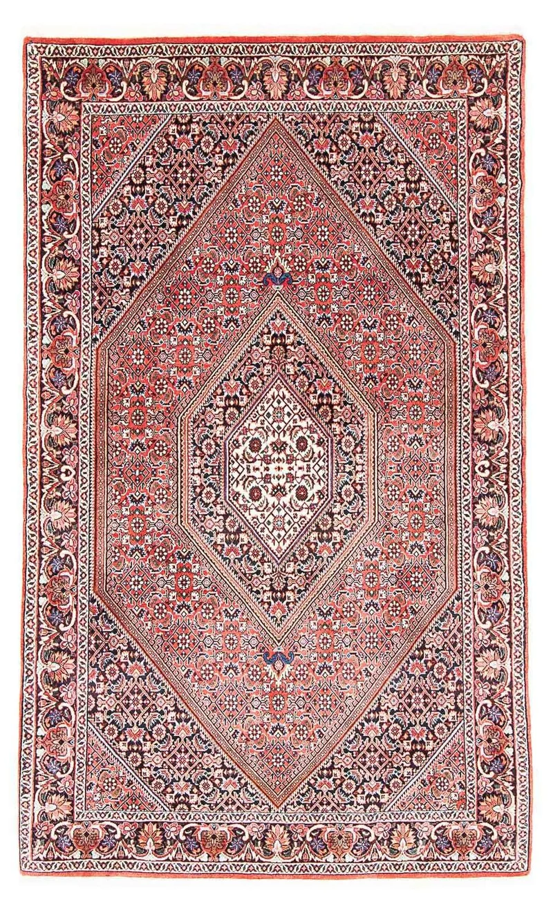 Bidjar Teppich 108x180cm - Perserteppich - hellrot