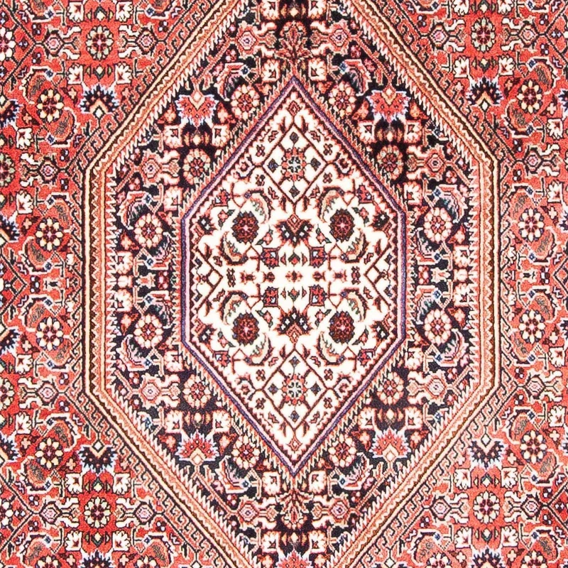 Bidjar Teppich 108x180cm - Perserteppich - hellrot