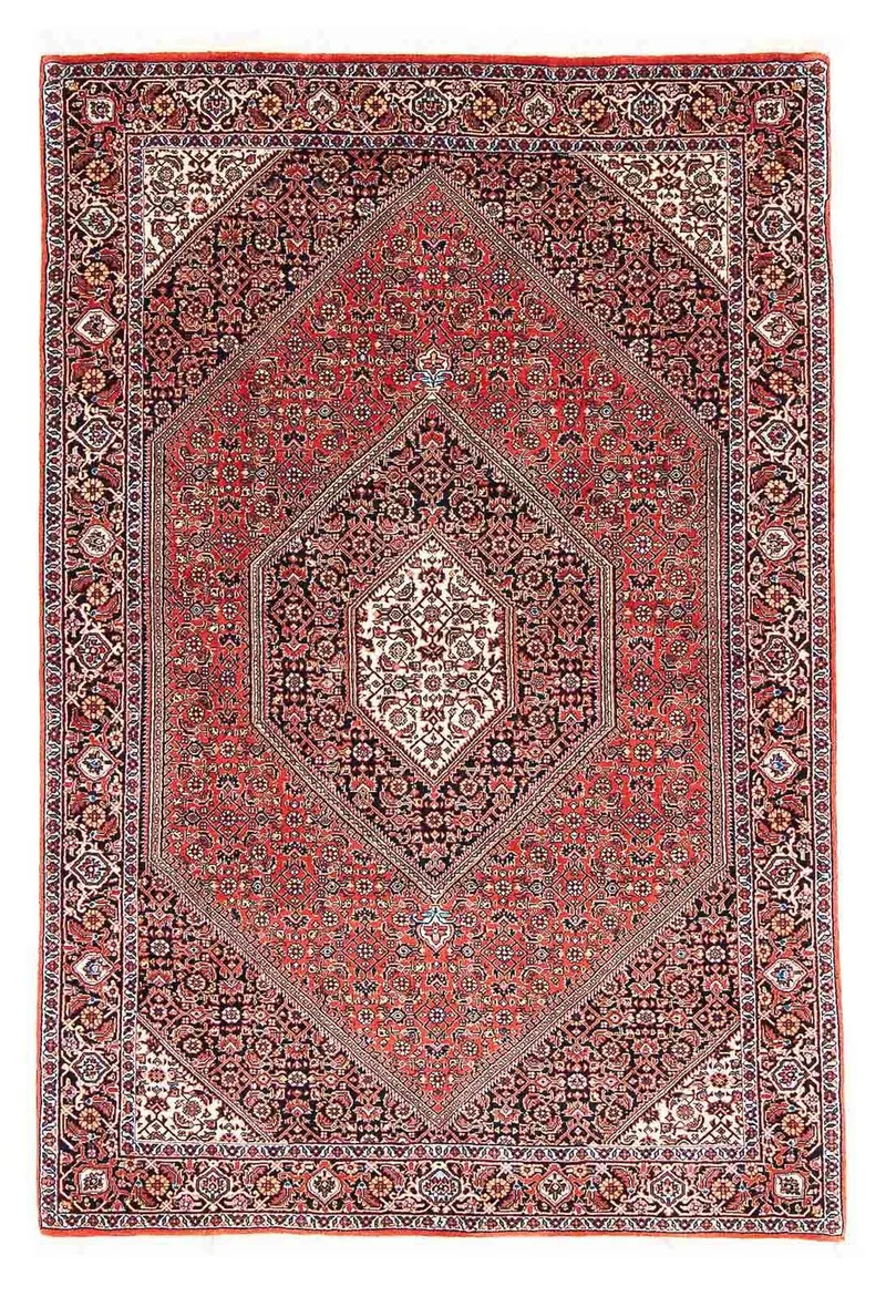 Bidjar Teppich 110x170cm - Perserteppich - rot