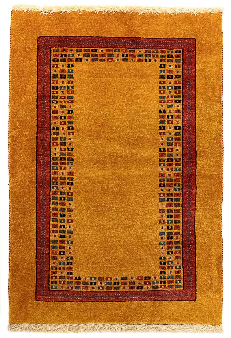 Loribaft Teppich Perser 84x118cm - Orientteppich - braun