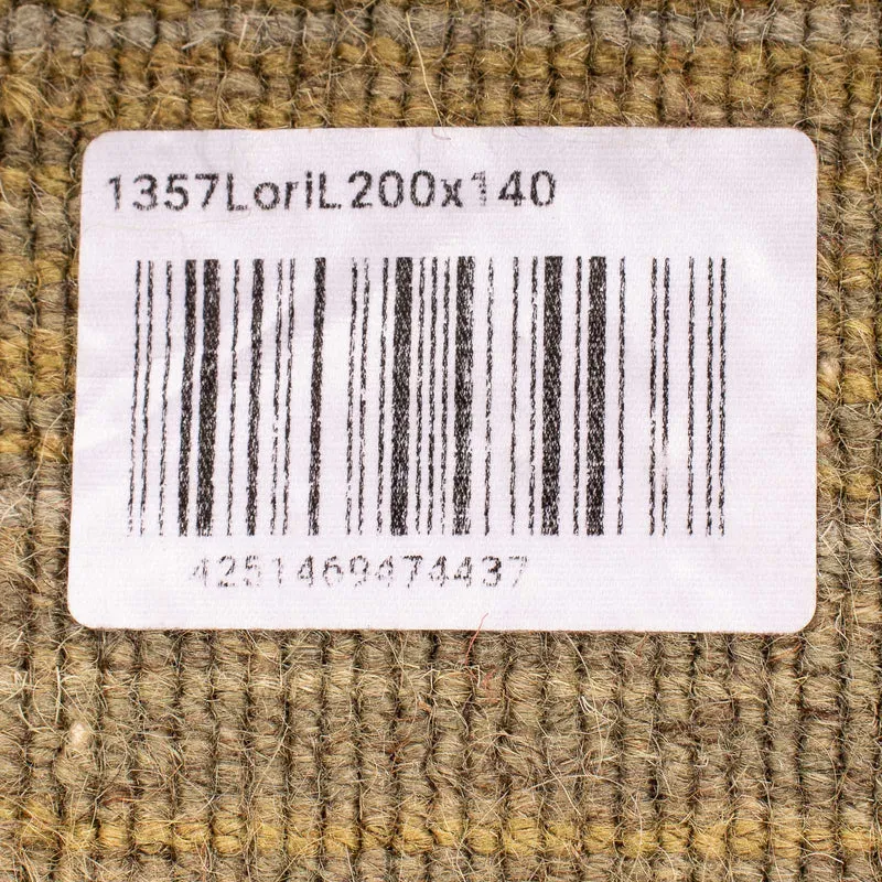 Loribaft Loom Teppich 140x200cm - Wollteppich - mehrfarbig