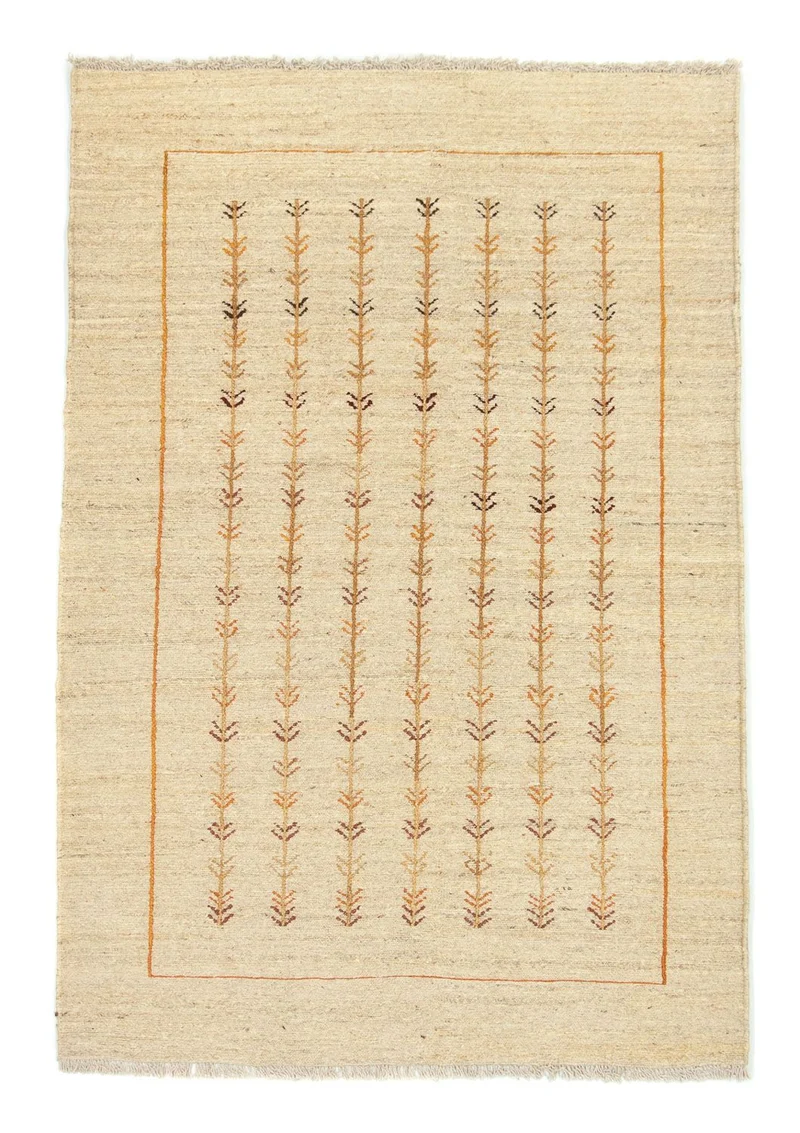 Gabbeh Teppich - Indus 120 x 180 cm - beige