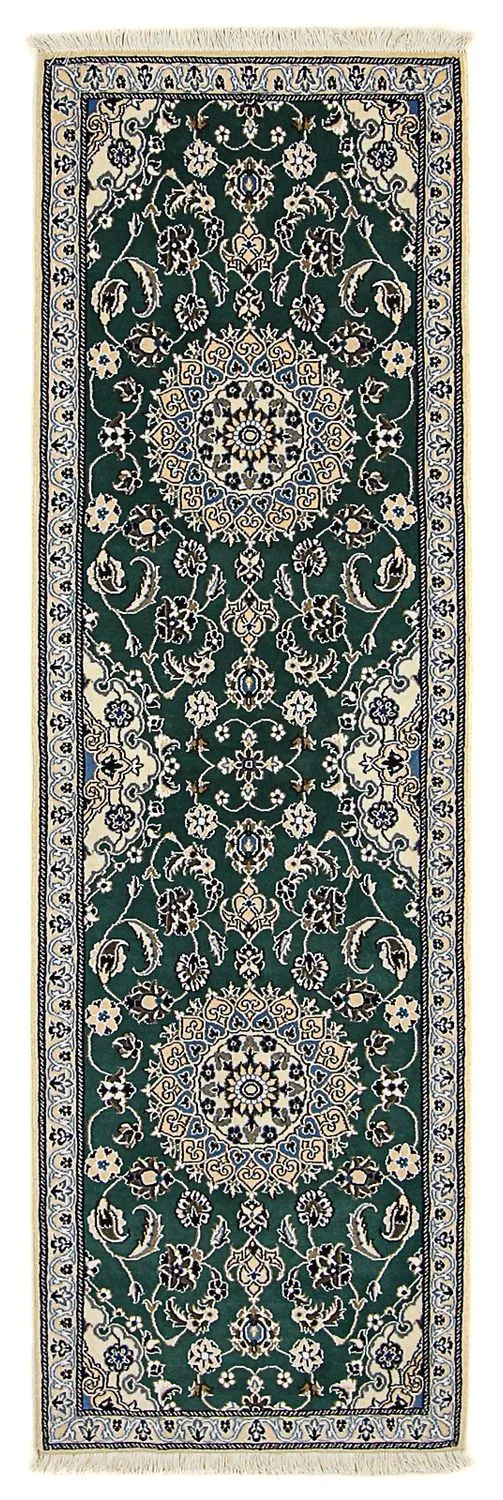 Perserteppich - Nain - Royal 60 x 200 cm Teppich Läufer