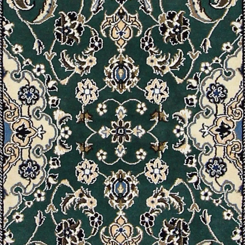 Perserteppich - Nain - Royal 60 x 200 cm Teppich Läufer