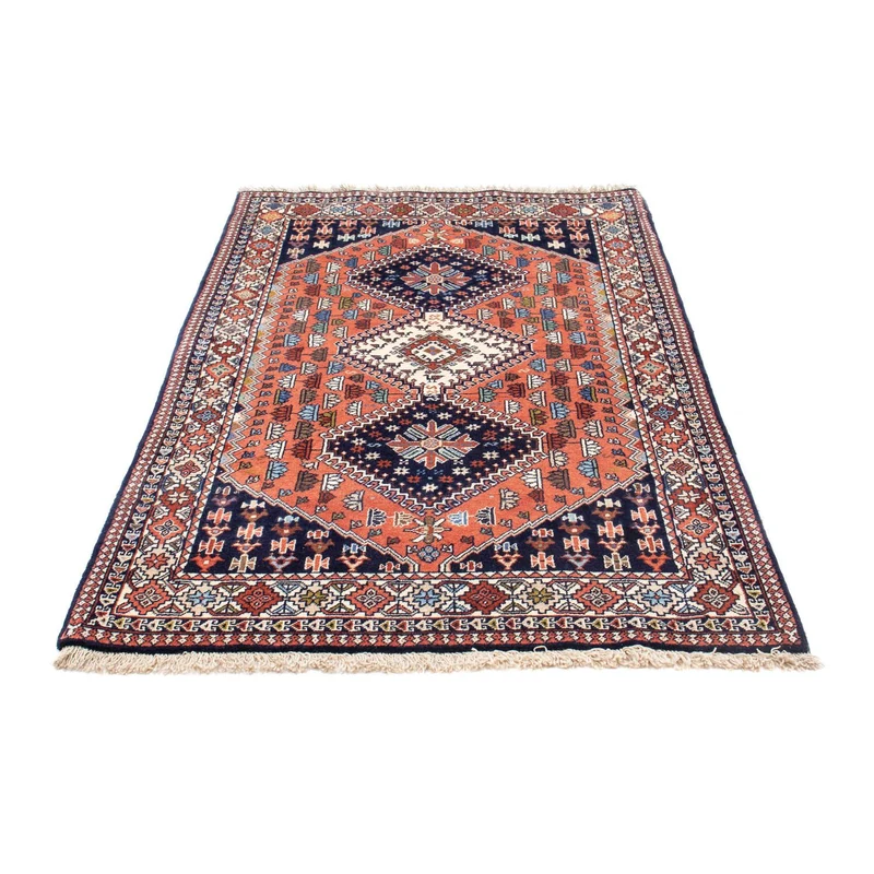 Yalameh Teppich 100x160cm - Perserteppich - dunkelblau
