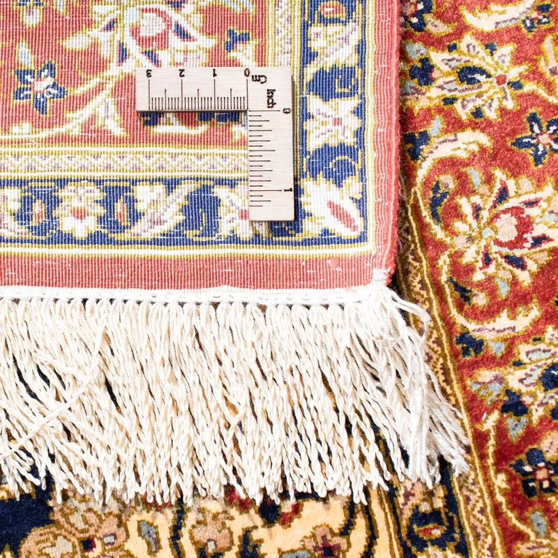 Ghom Teppich 78x116cm - Perserteppich - hellbraun