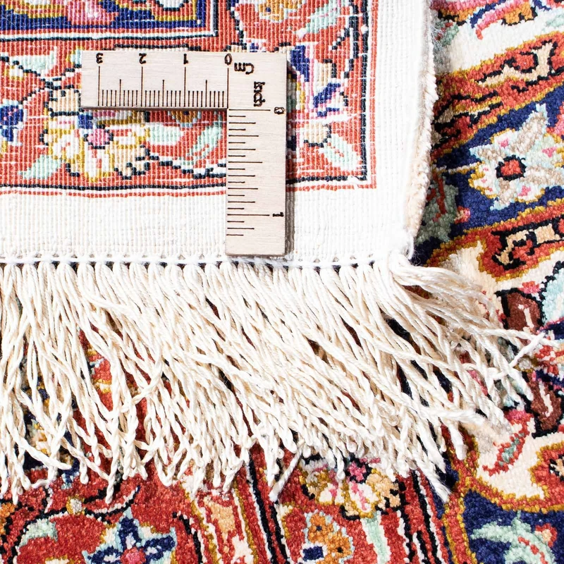 Ghom Teppich 102x148cm - Perserteppich - beige