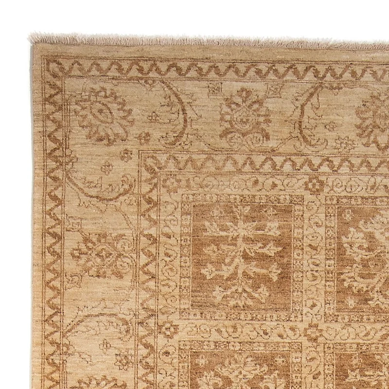 Ziegler Teppich 169x236cm - Orientteppich - hellbraun