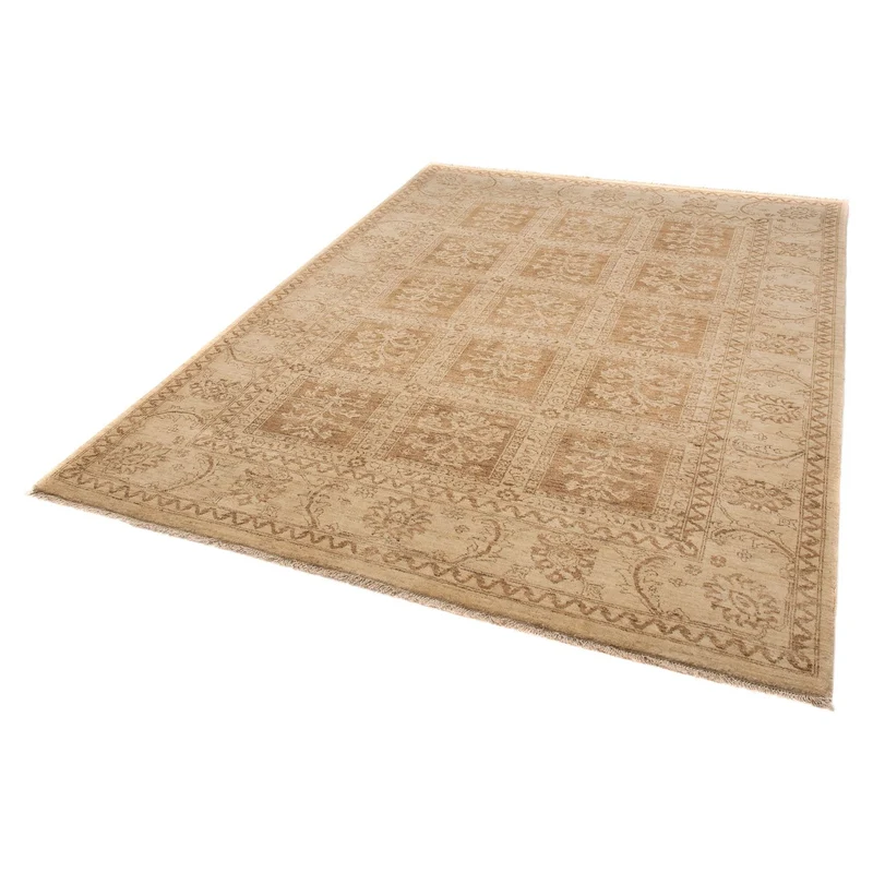 Ziegler Teppich 169x236cm - Orientteppich - hellbraun