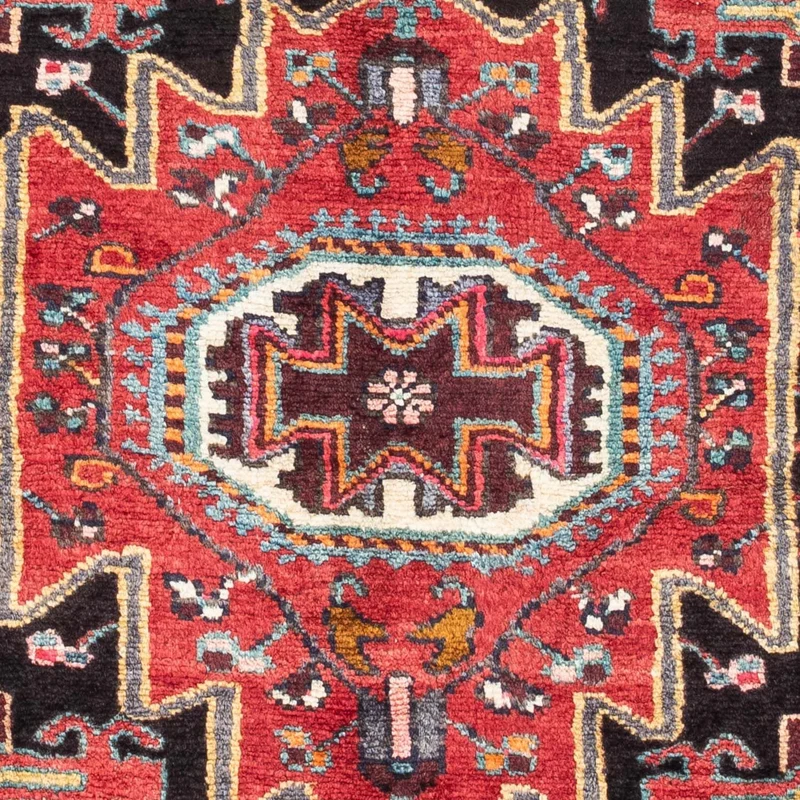 Touiserkan Teppich 90x130cm - Perserteppich - rot