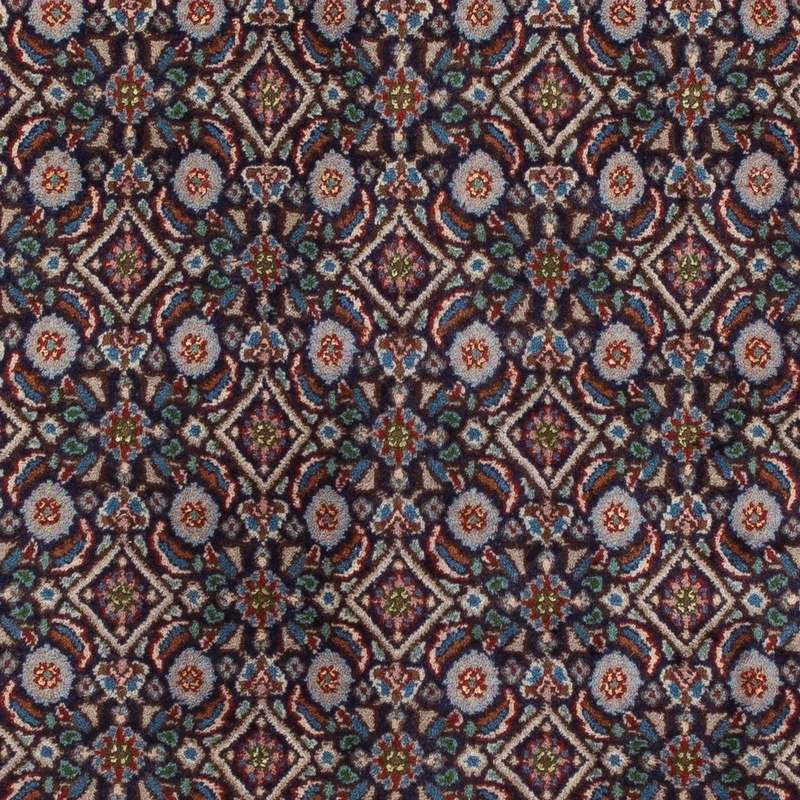 Moud Teppich 94x143cm - Perserteppich - dunkelblau
