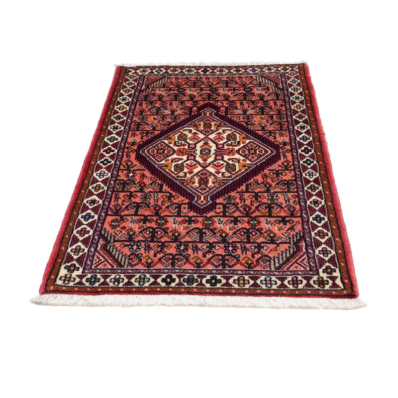 Perserteppich - Nomadic 80 x 130 cm - hellrot