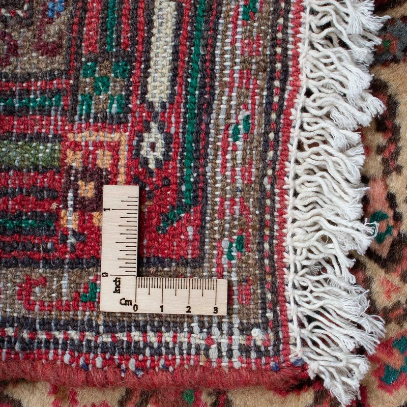 Hamadan Teppich 81x125cm - Perserteppich - beige
