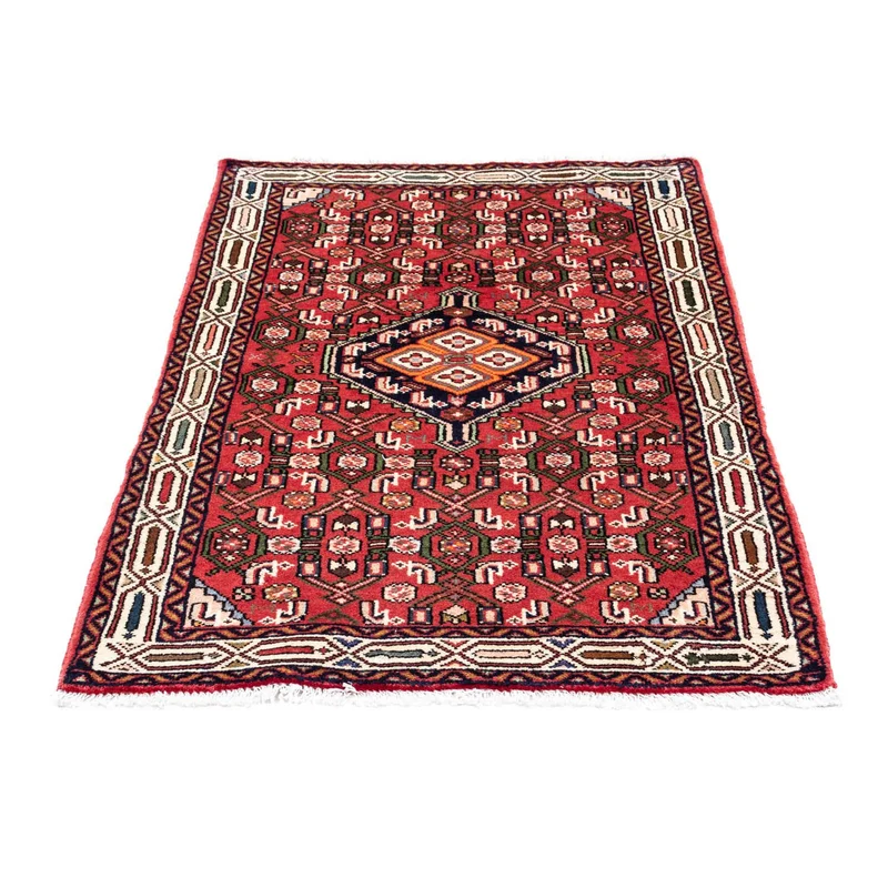 Hosseinabad Teppich 80x125cm - Perserteppich - hellrot