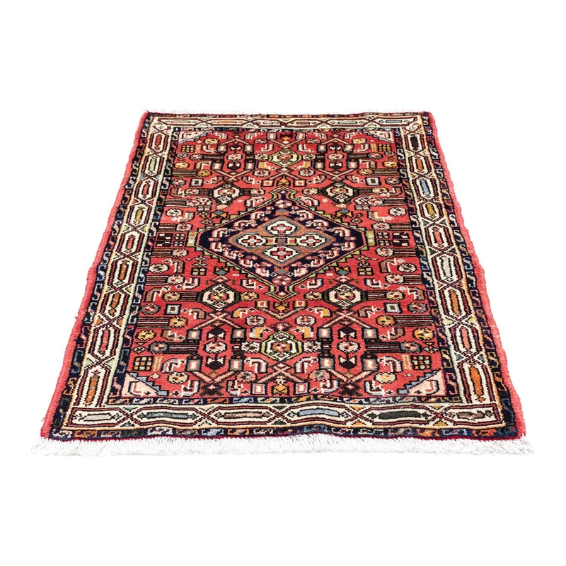 Hosseinabad Teppich 80x125cm - Perserteppich - hellrot