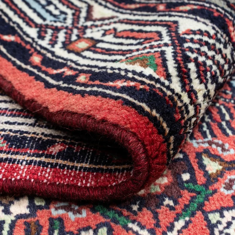 Hosseinabad Teppich 80x125cm - Perserteppich - hellrot