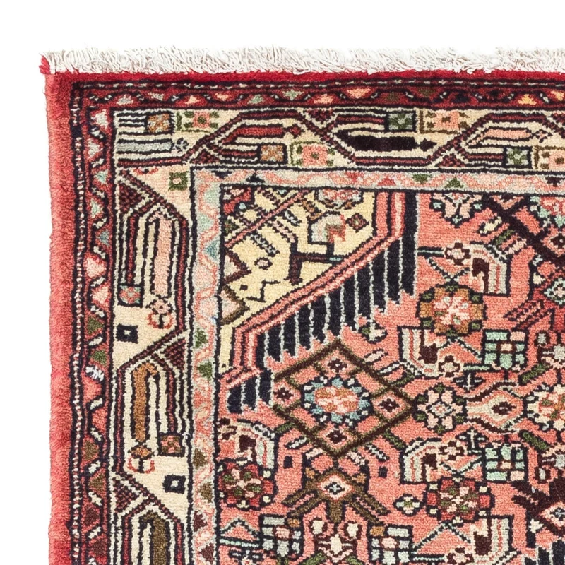 Hosseinabad Teppich 80x125cm - Perserteppich - hellrot