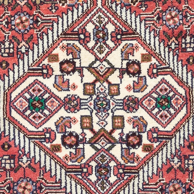 Hosseinabad Teppich 80x125cm - Perserteppich - hellrot