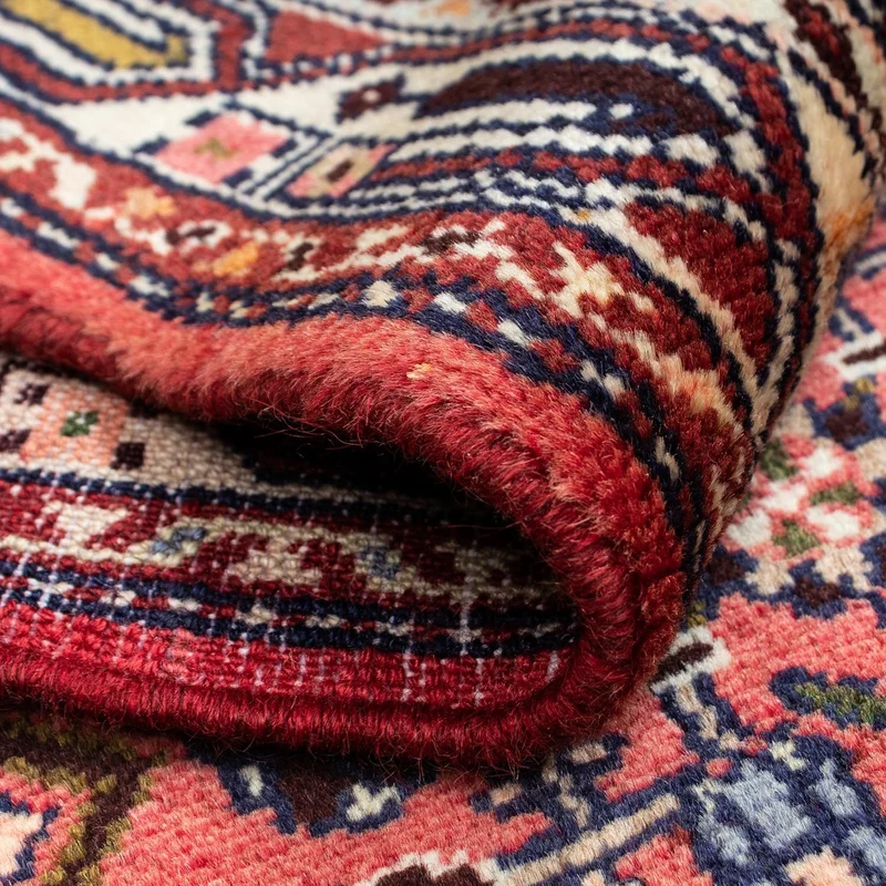 Hosseinabad Teppich 80x125cm - Perserteppich - hellrot