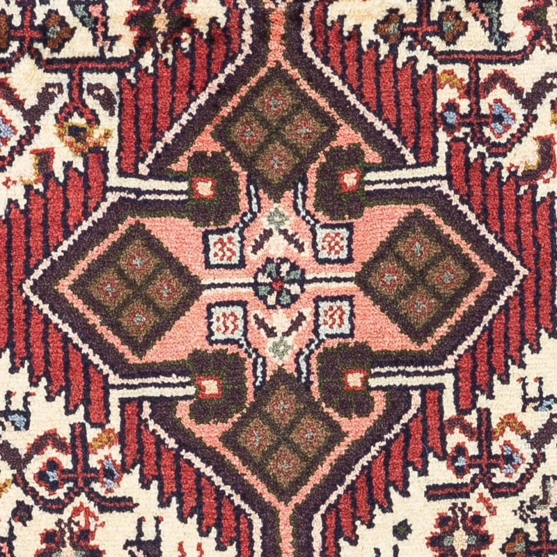 Hosseinabad Teppich 80x125cm - Perserteppich - beige