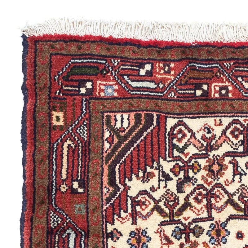 Hosseinabad Teppich 80x125cm - Perserteppich - beige