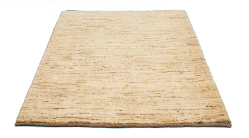 Gabbeh Persisch Teppich 101x144cm - Perserteppich Wollteppich - beige