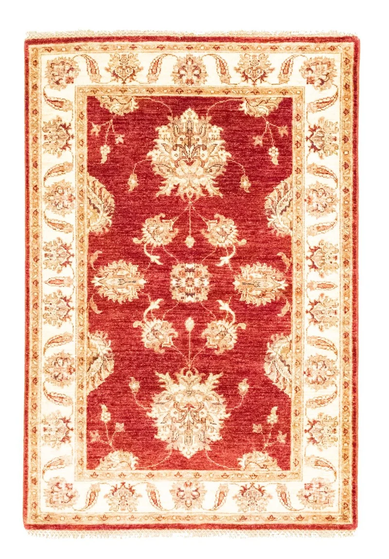 Ziegler Teppich 99x144cm - Orientteppich - rot