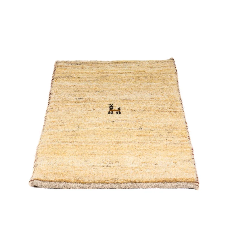 Gabbeh Teppich - Loribaft Perser 40 x 60 cm - beige