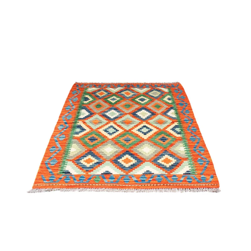 Kelim Maimene Teppich 102x150cm - mehrfarbig