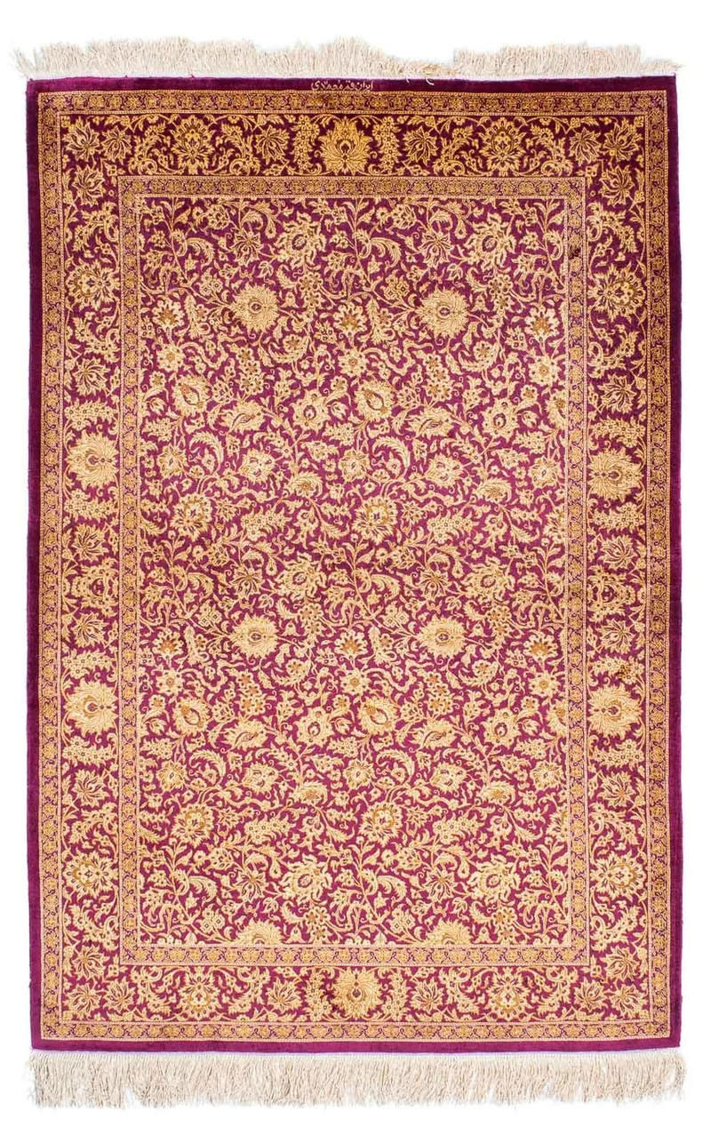 Ghom Teppich 100x150cm - Perserteppich