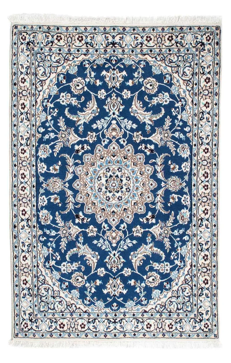 Nain - 9La Teppich 108x170cm - Perserteppich - blau