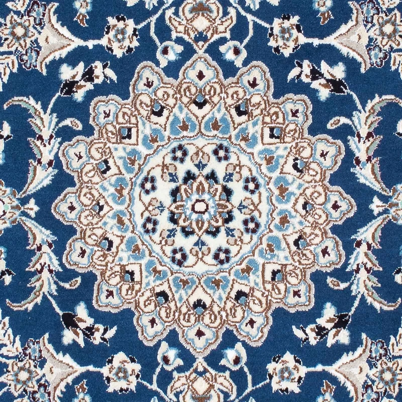 Nain - 9La Teppich 108x170cm - Perserteppich - blau