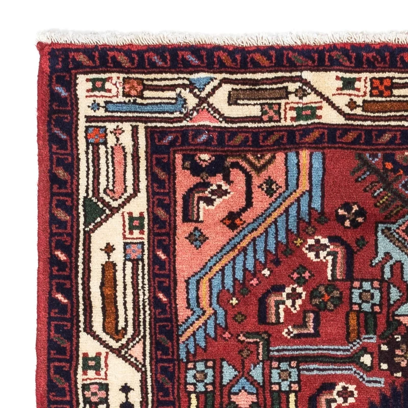 Perserteppich - Nomadic 80 x 125 cm - dunkelrot