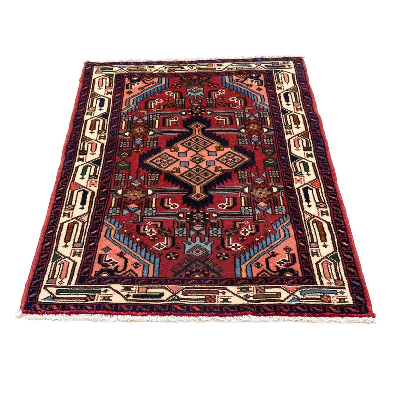 Perserteppich - Nomadic 80 x 125 cm - dunkelrot