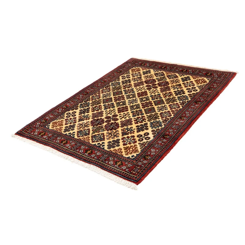 Meymeh Teppich 112x158cm - Perserteppich - beige