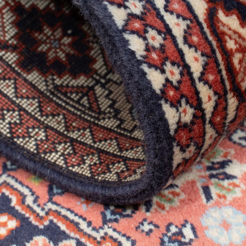 Yalameh Teppich 100x144cm - Perserteppich - dunkelblau