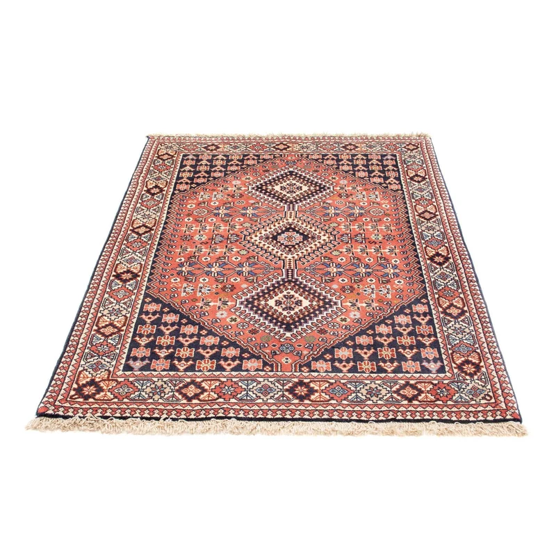 Yalameh Teppich 100x144cm - Perserteppich - dunkelblau
