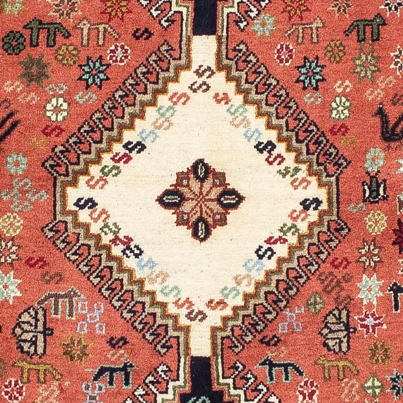Yalameh Teppich 101x150cm - Perserteppich - dunkelblau