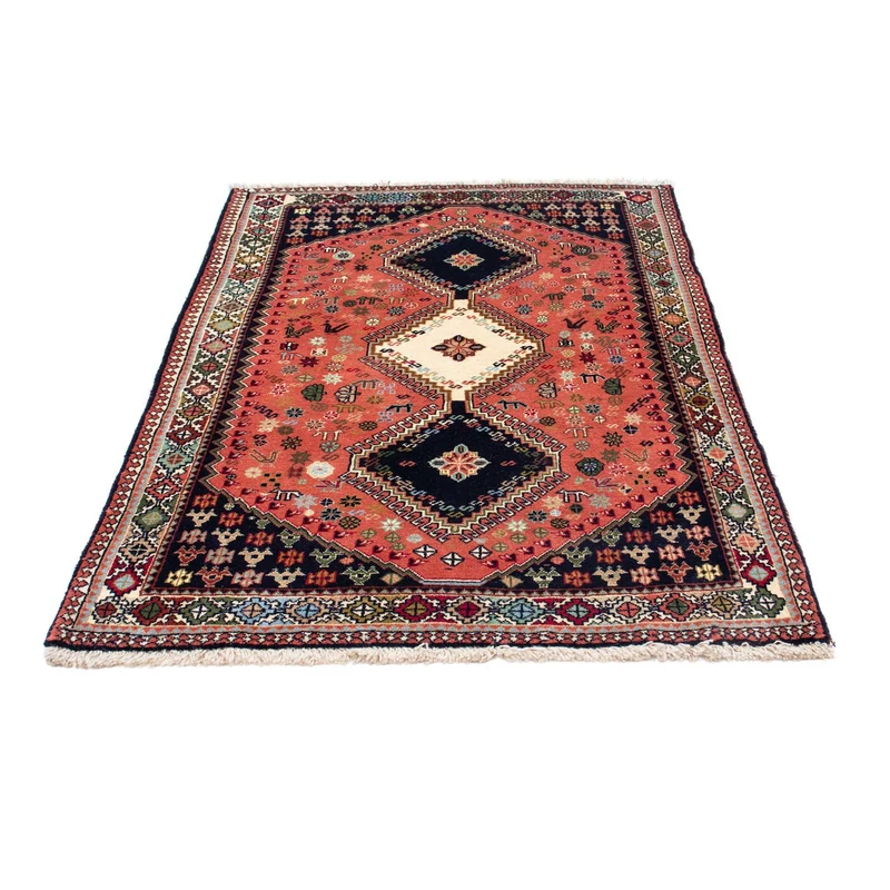 Yalameh Teppich 101x150cm - Perserteppich - dunkelblau