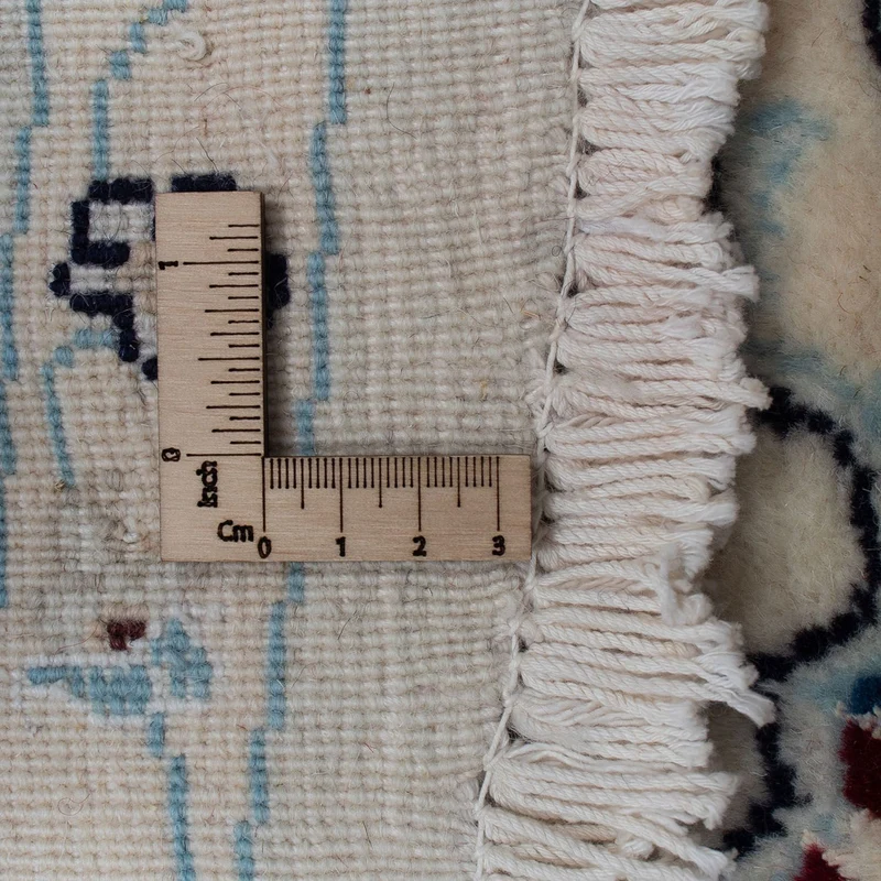 Nain Teppich 300x300cm - Perserteppich - dunkelrot